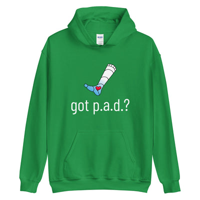 "Got PAD?" Unisex Hoodie