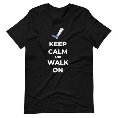 "Keep Calm and Walk On" Short-Sleeve Women's T-Shirt