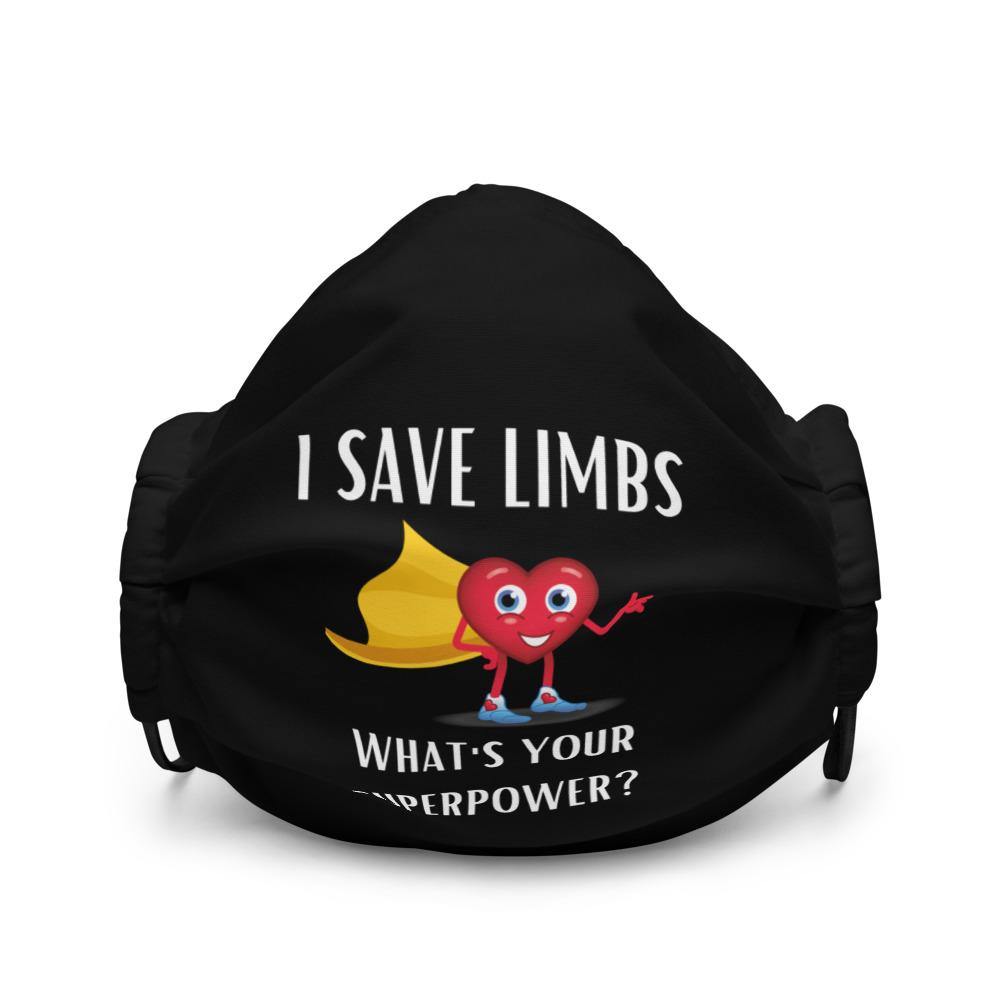 "I Save Limbs" Face Mask