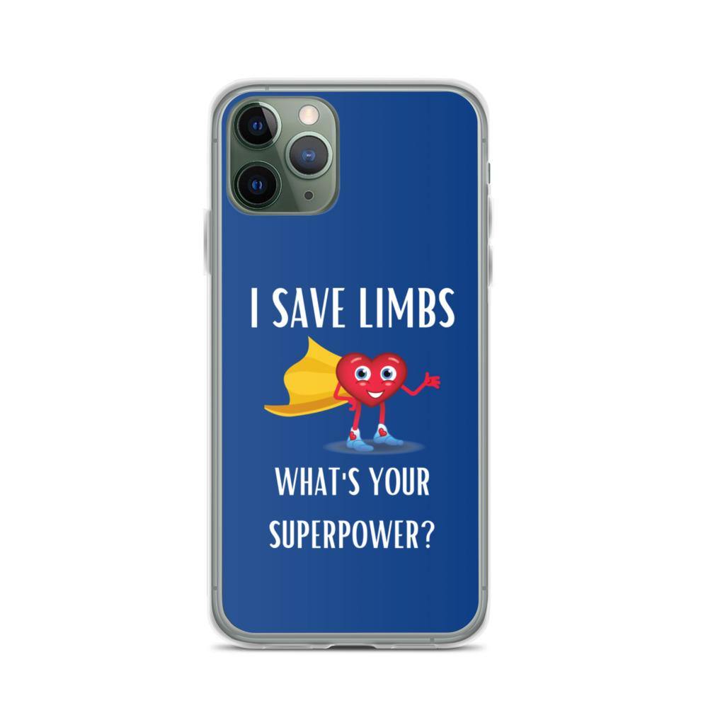 "I Save Limbs" iPhone Case