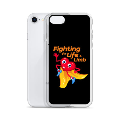 "Fighting for Life & Limb" iPhone Case