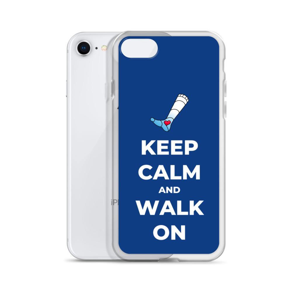 Keep Calm Walk iPhone Case - Vascular Shop