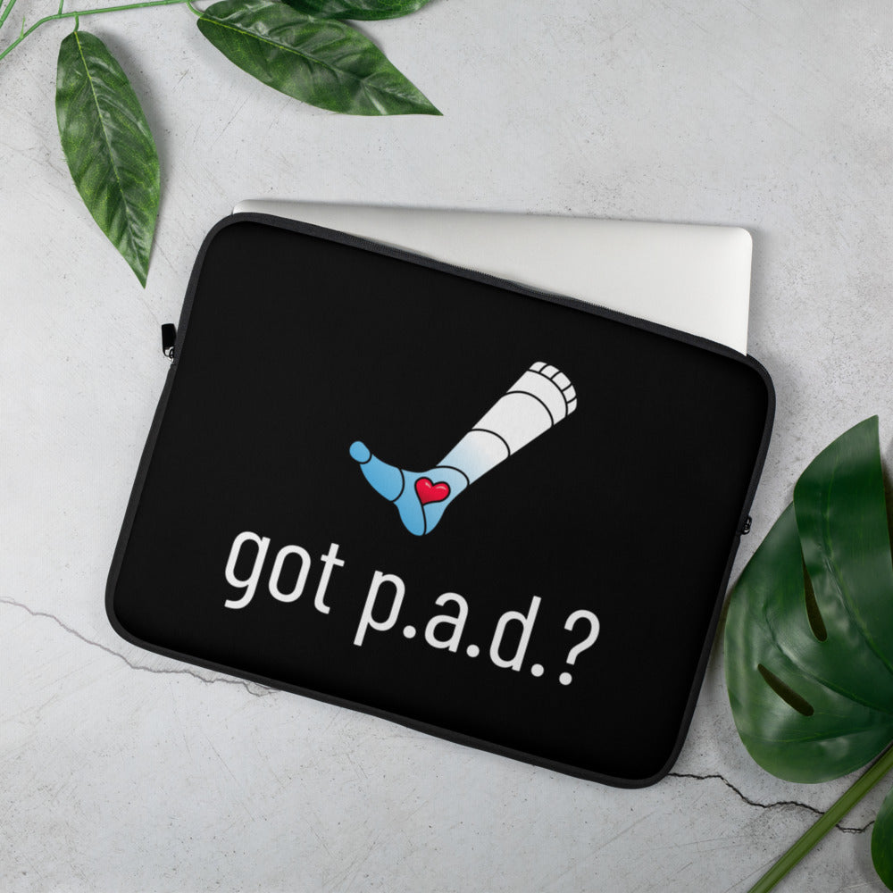 "Got PAD?" Laptop Sleeve