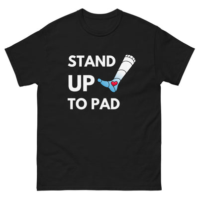 "Stand Up To PAD" Men's heavyweight tee