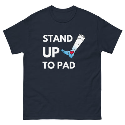 "Stand Up To PAD" Men's heavyweight tee