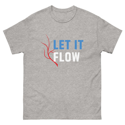 "Let It Flow" Men's heavyweight tee