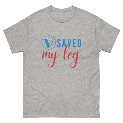 "VI Saved My Leg" Men's heavyweight tee
