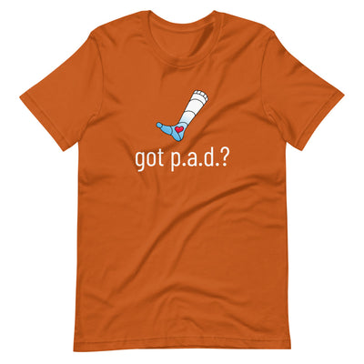 "Got PAD?" Short-Sleeve Mens T-Shirt