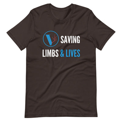 "Saving Limbs & Lives" Short-Sleeve Mens T-Shirt