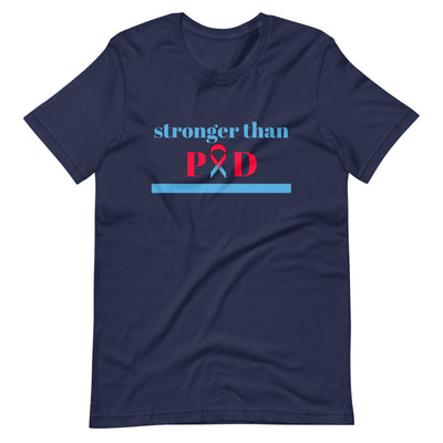 "Stronger Than PAD" Short-Sleeve Mens T-Shirt