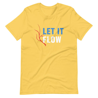 "Let It Flow" Short-Sleeve Mens T-Shirt