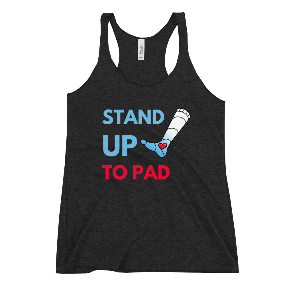 "Stand Up to PAD" Racerback Tank